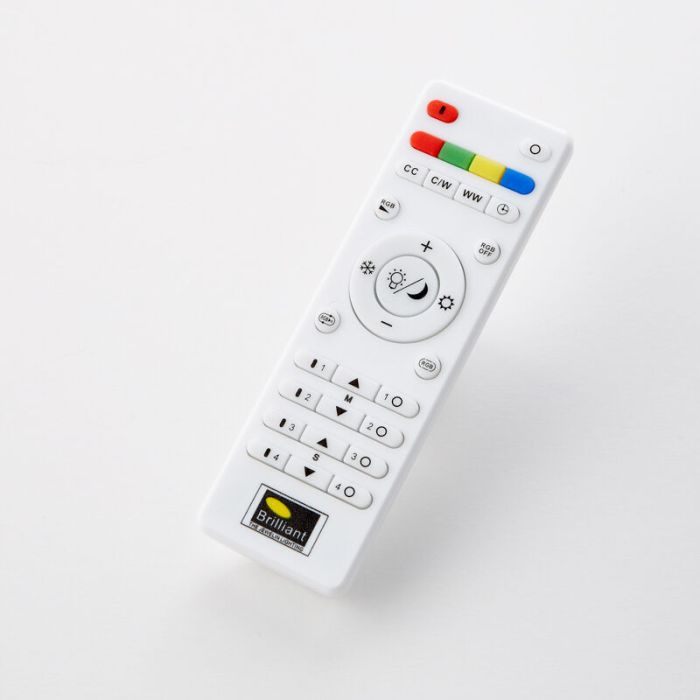 Plafoniera a pannello LED bianca moderna, Ricco, 37W, colore regolabile LED, con telecomando