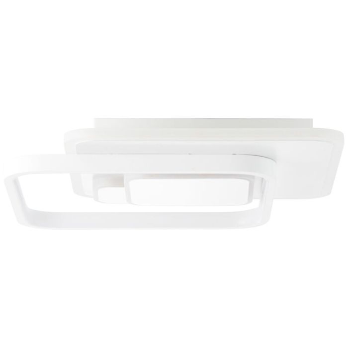 Lampada da soffitto bianca moderna, Ramiz, 24W, 3000K LED