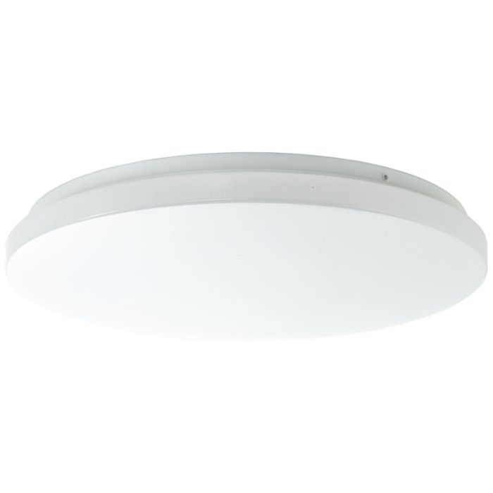 Plafoniera bianca in plastica, Julie, 24W, 3000K LED