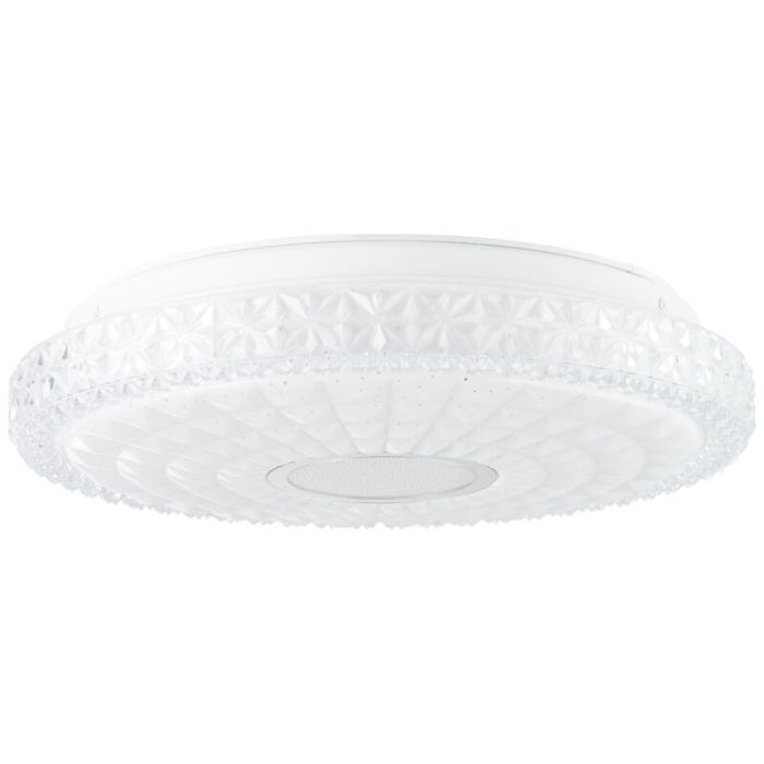 Plafoniera cromata design, Jenine, 12W, 3000K LED
