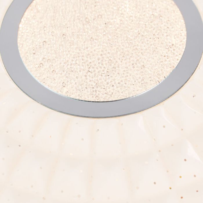 Plafoniera cromata design, Jenine, 12W, 3000K LED