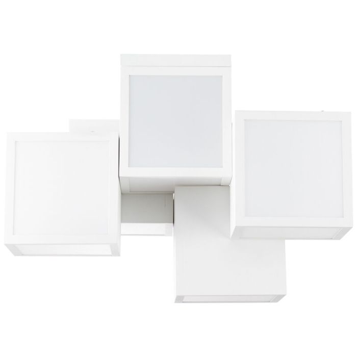 Lampada da soffitto bianca moderna, Aysun, 40W, 3000K LED