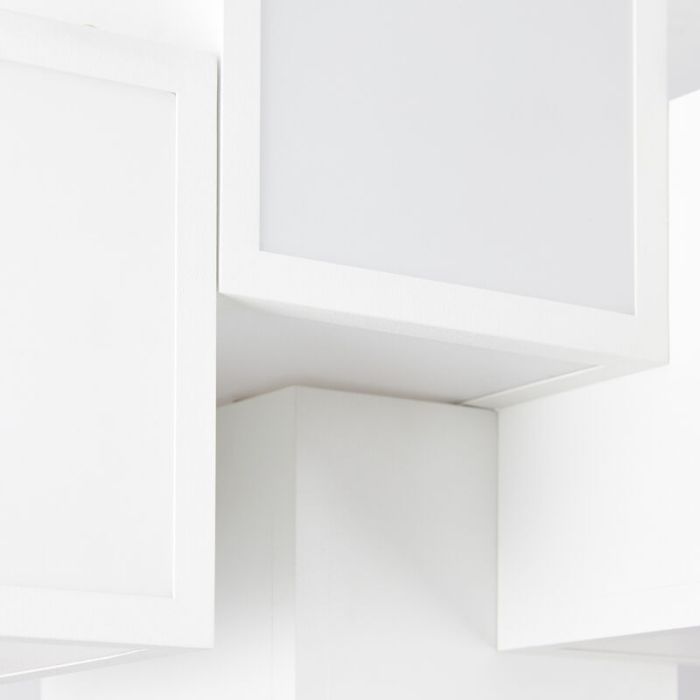 Lampada da soffitto bianca moderna, Aysun, 40W, 3000K LED