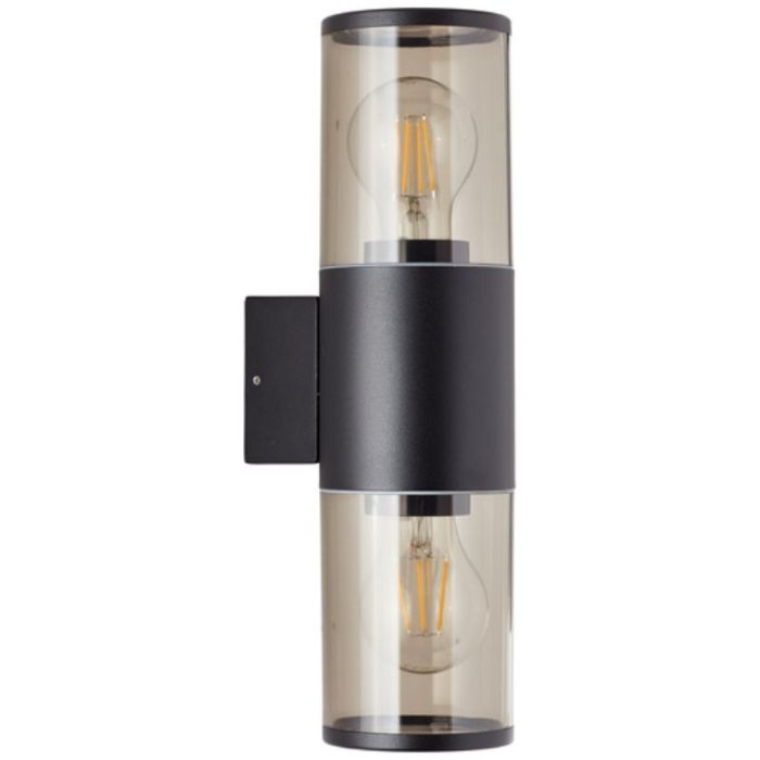 Lampada da esterno nera moderna, Sherwin, IP44