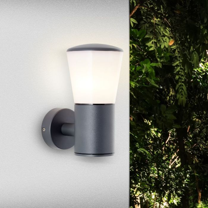 Lampada da esterno antracite moderna, Rawi, IP44