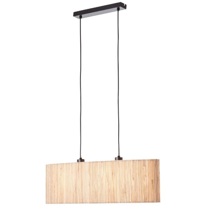 Lampada a sospensione beige rustica, Wenda