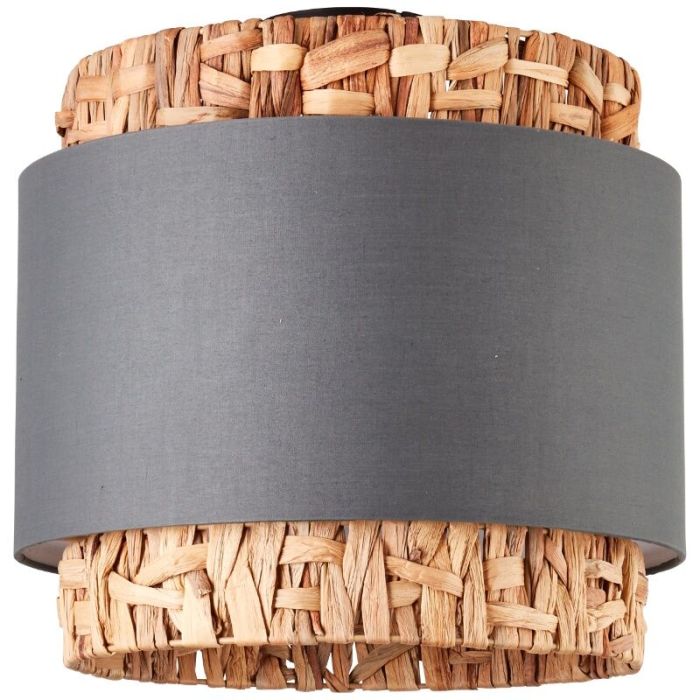 Lampada da soffitto grigia rustica, Vibeke