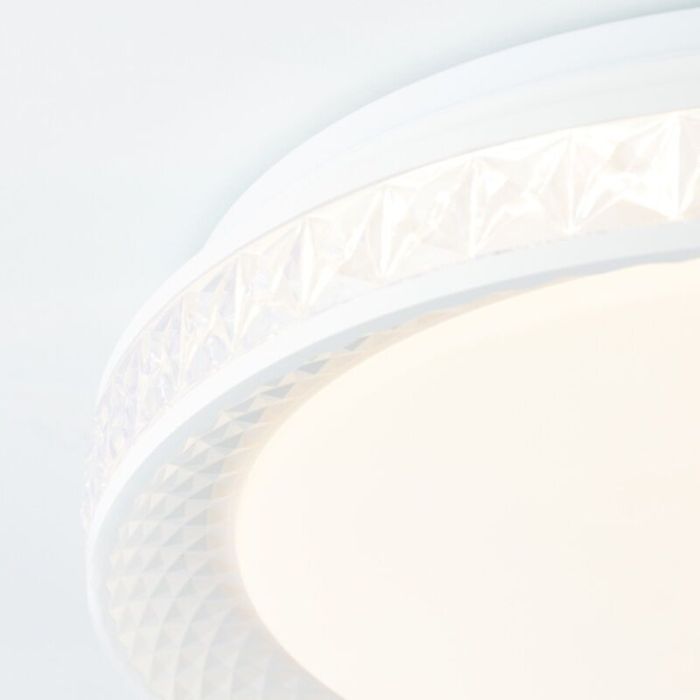 Plafoniera smart trasparente moderna, Rashmi, 24W, bianco regolabile tra caldo e freddo LED