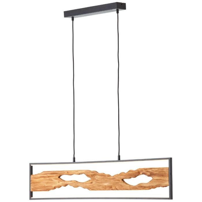 Lampade a sospensione per tavolo da pranzo marrone rustica, Raynor, 20W, 3000K LED