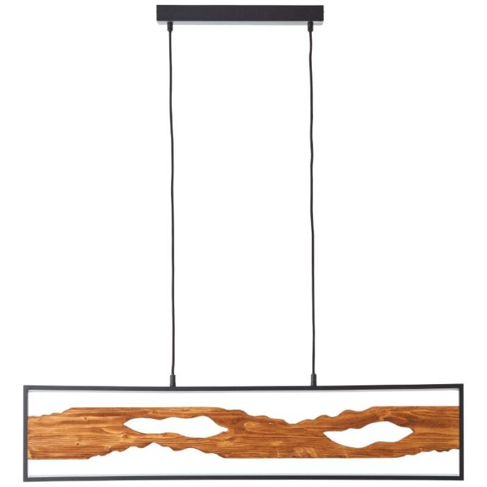 Lampade a sospensione per tavolo da pranzo marrone rustica, Raynor, 20W, 3000K LED