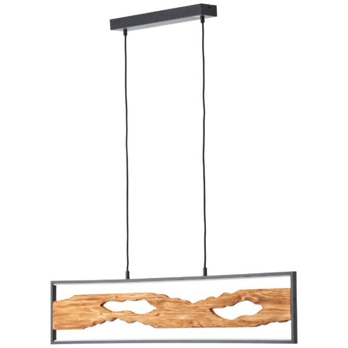Lampade a sospensione per tavolo da pranzo marrone rustica, Raynor, 20W, 3000K LED