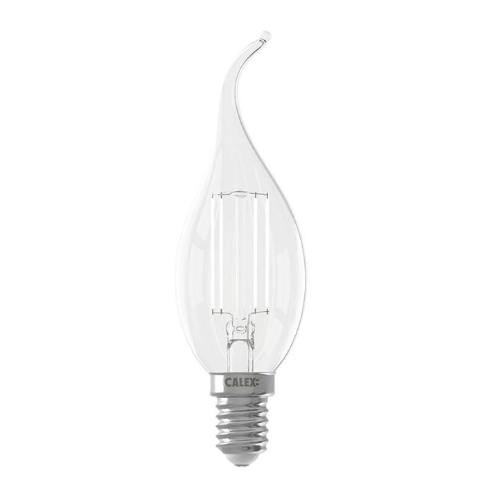 Candela dimmerabile con punta LED Calex E14, 3,5w, 2700K