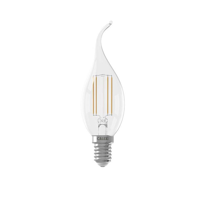 Candela dimmerabile con punta LED Calex E14, 3,5w, 2700K