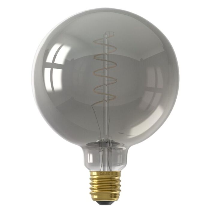 Calex lampadina a filamento LED E27 regolabile grigio, 4W, 1800K