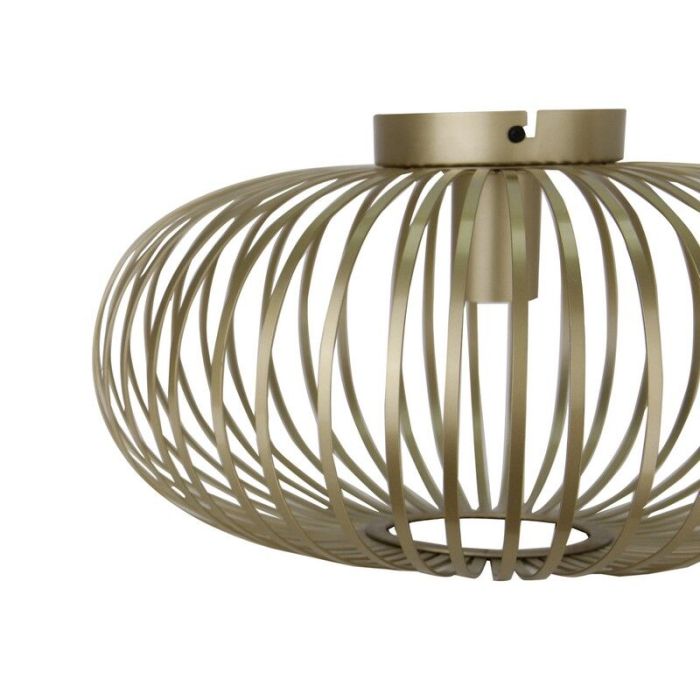 Plafoniera dorata industriale, Lieve