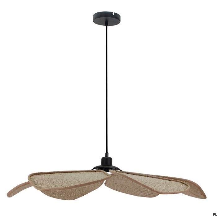 Lampada a sospensione beige rustica, Vere