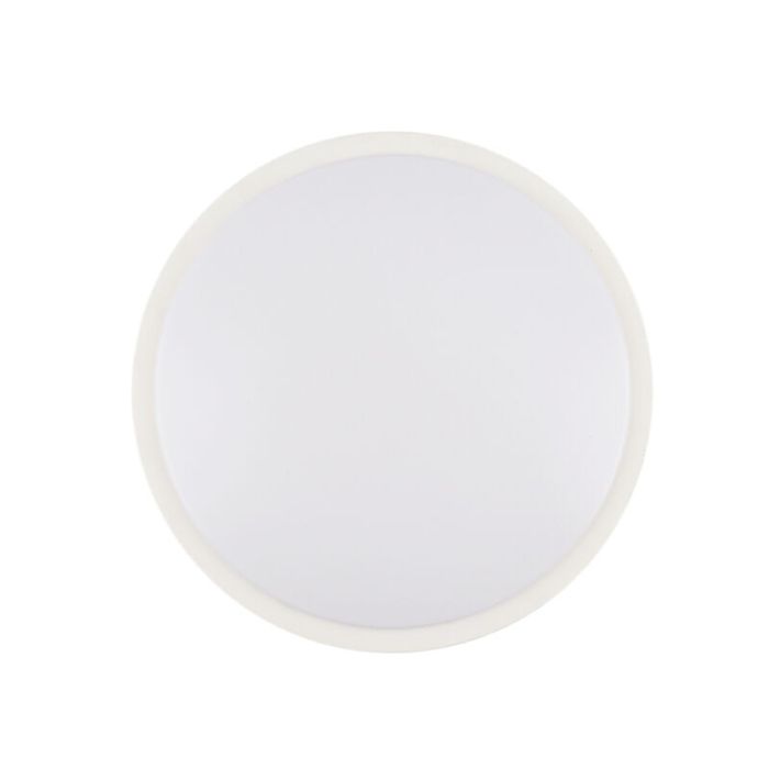 Plafoniera bianca in plastica, Kos, 16W, 3000K LED