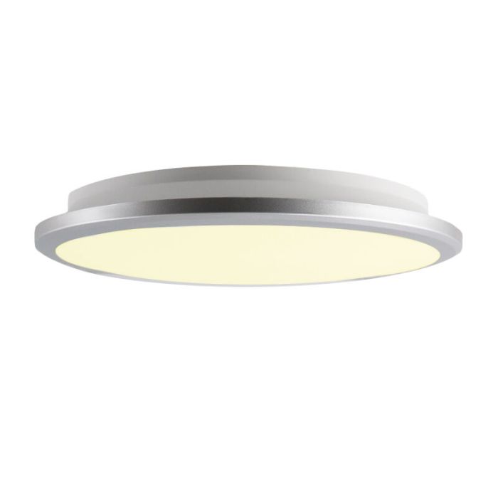 Plafoniera argenta in plastica, Joachim, 24W, 3000K LED