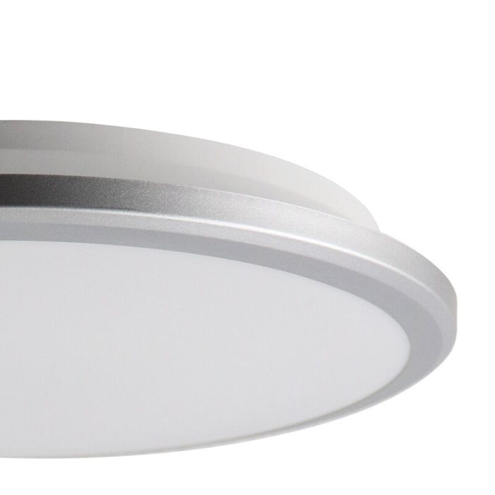 Plafoniera argenta in plastica, Joachim, 24W, 3000K LED