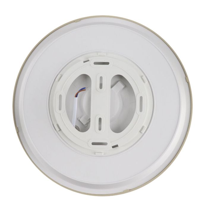 Plafoniera argenta in plastica, Joachim, 24W, 3000K LED