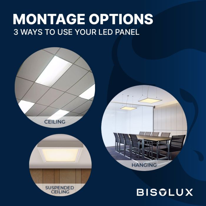 Pannello LED 30x120 cm, 48W, 6500K