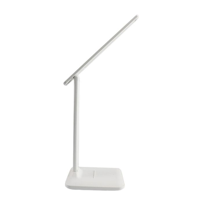 Lampada da scrivania bianca in plastica, Danila, 5W, colore regolabile LED, controllo touch