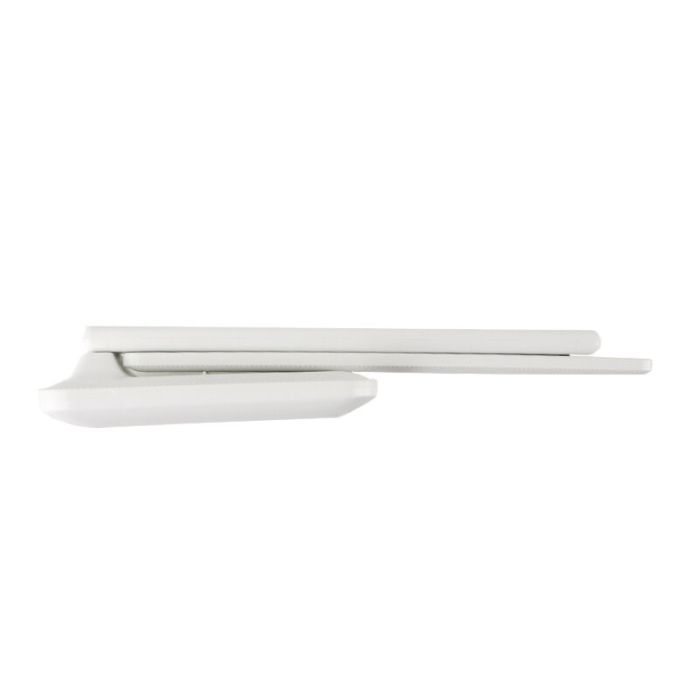 Lampada da scrivania bianca in plastica, Danila, 5W, colore regolabile LED, controllo touch