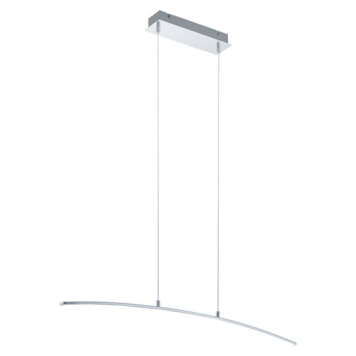 Lampada a sospensione cromata in alluminio, Arantxa, 14W, 3000K LED