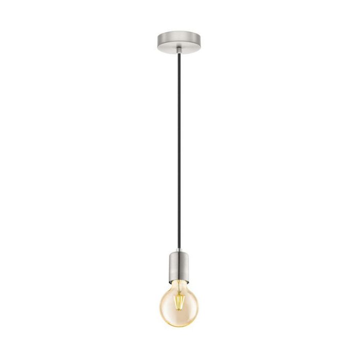 Lampada a sospensione in nichel metallo, Christel