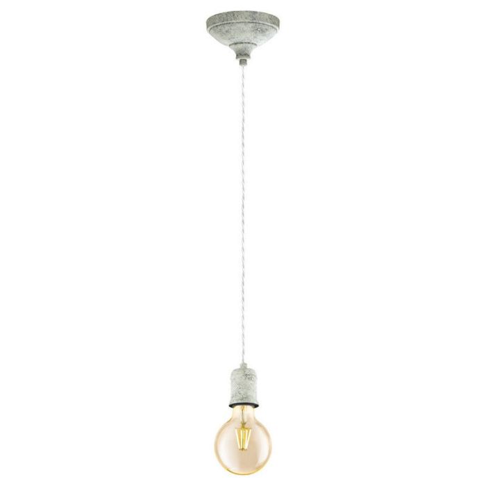 Lampada a sospensione bianca metallo, Christel