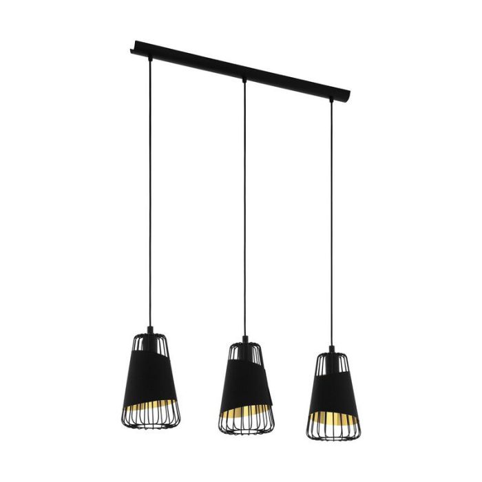 Lampada a sospensione nera metallo, Joost