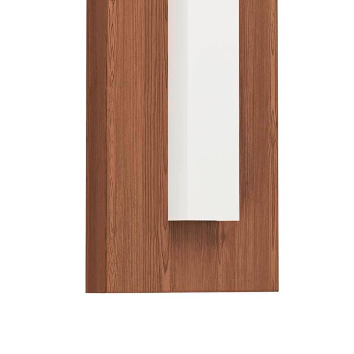 Lampada da esterno marrone in alluminio, Bernardo, 7W, 3000K LED, IP44