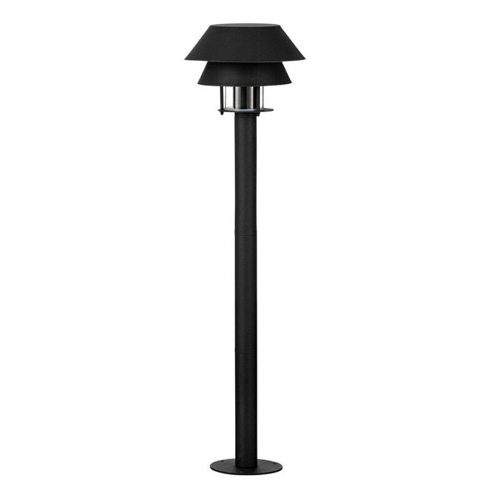 Lampada da esterno nera in acciaio, Cindy, IP65
