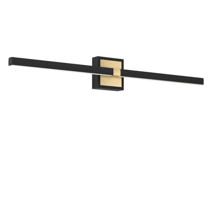 Applique per bagno in ottone in acciaio, Natasha, 17,5W, 3000K LED, IP44