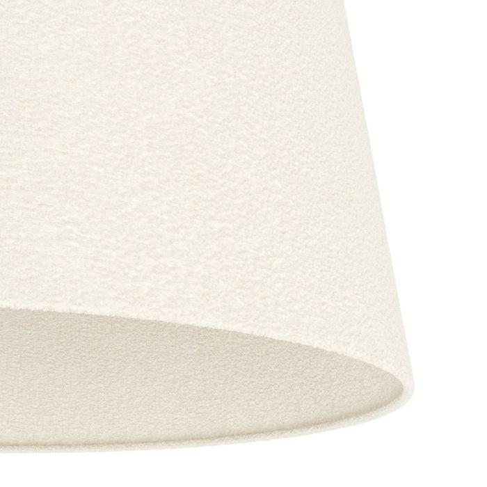 Lampada da soffitto nera in tessuto, Siham