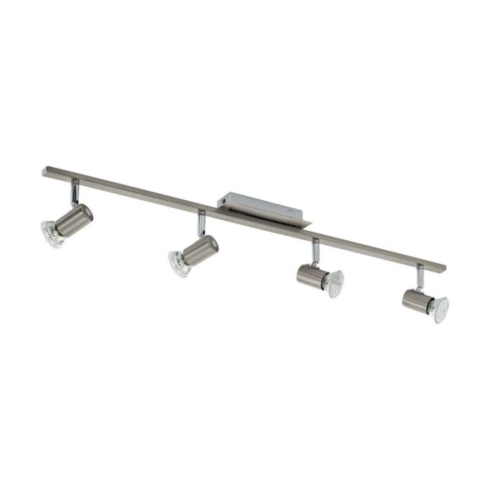 Faretto da soffitto cromato in acciaio, Tjisse