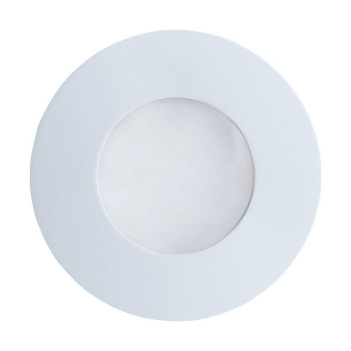 Faretto da incasso bianco in vetro, Margarita, IP65