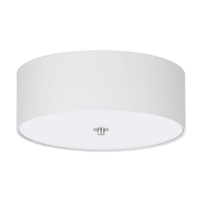 Lampada da soffitto bianca in tessuto, Abano