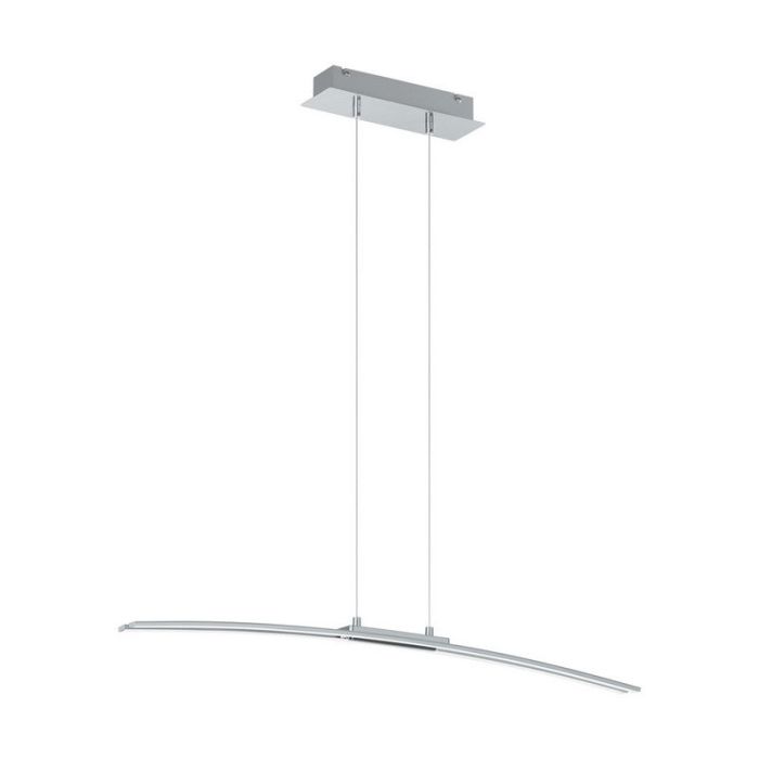 Lampada a sospensione cromata in alluminio, Arantxa, 30W, 3000K LED