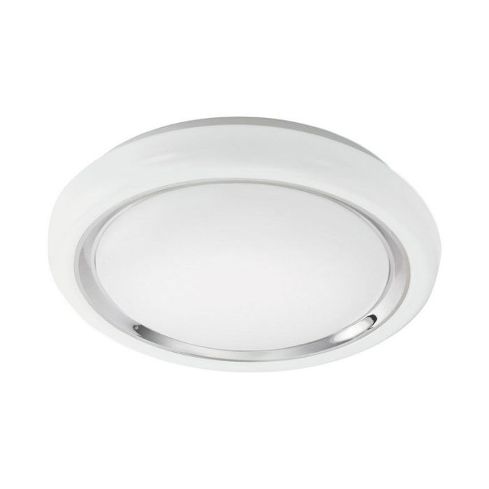 Lampada da soffitto bianca in plastica, Carmela, 18W, 3000K LED