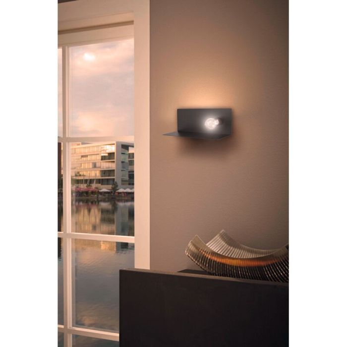 Applique da parete bianca in plastica, Beatriz, 6W, 3000K LED
