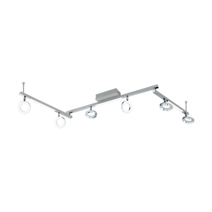 Faretto da soffitto cromato in alluminio, Madelinde, 3W, 3000K LED