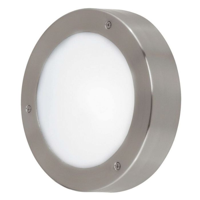 Lampada da esterno argenta in plastica, Bob, IP44