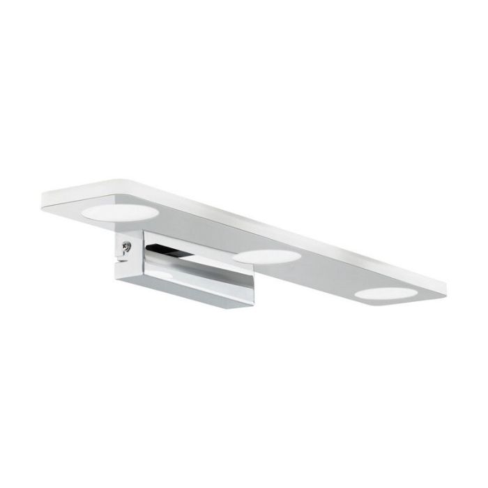 Applique da parete cromata in plastica, Jan, 5W, 3000K LED, IP44
