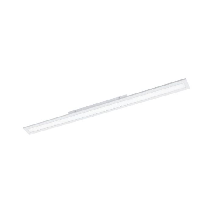 Plafoniera bianca in alluminio, Cathy, 30W, colore regolabile LED