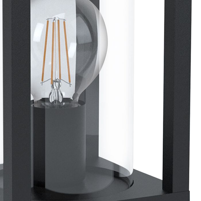 Lampada da esterno nero in alluminio, Laszlo, IP54