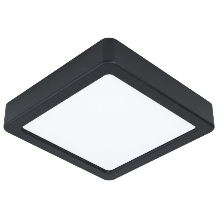 Lampada da soffitto nera in acciaio, Pascale, 10W, 4000K LED
