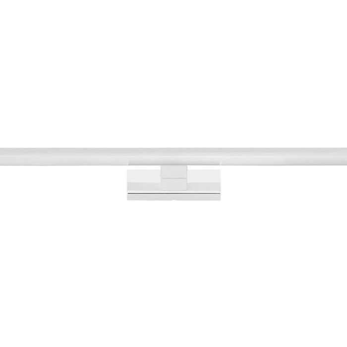 Lampada per specchio cromata in plastica, Nancy, 13,5W, 4000K LED, IP44