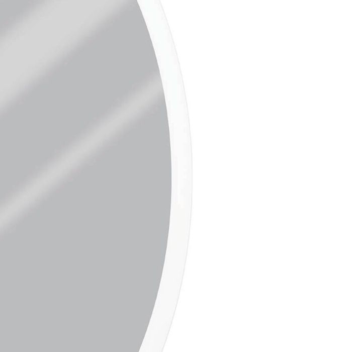 Specchio con luci grigio in vetro, Bibi, 15,3W, 4000K LED, IP44, con interruttore