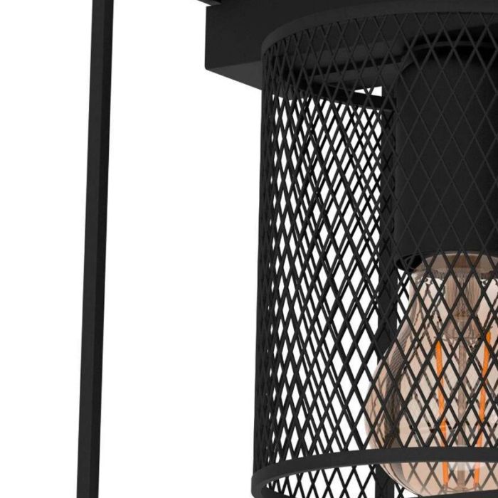 Lampada da soffitto nera in alluminio, Thiemo